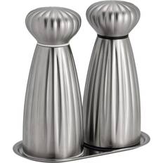 Robert Welch Kryddkvarnar Robert Welch Palm Satin Medium Pepparkvarn Med Bricka 16,8 cm Kryddkvarn