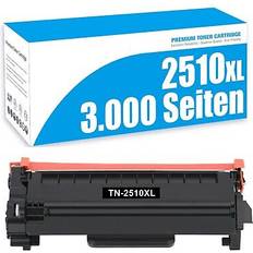 Cool Toner Tn2510XL Toner Cartridge Fits For Brother DCP-L2620DW DCP-L2627DW HL-L2400DW