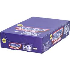 Mars Low Sugar Snickers Hi-Protein Bar 12 x 57g Pack Dark Chocolate 12 pcs