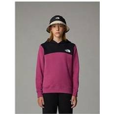 Purple Tops The North Face Girl's Back Logo Relaxed Hoodie - Red/Medium Purple