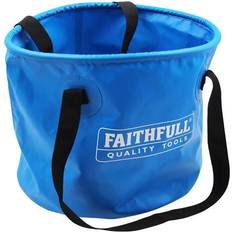 Faithfull Waterproof Collapsible Bucket 20 Litre 27 cm 5.28gal