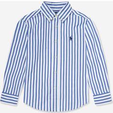 Ralph Lauren Skjortor Barnkläder Ralph Lauren Boy Sport Skjorta - White/Blue