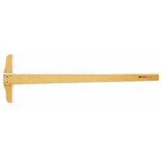 Rulers Uchida Uchida Ruler White Edge 90cm T-shaped