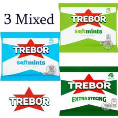 Mint Sweets Trebor Peppermint Extra Strong 3 Mixed Pack