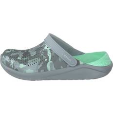 Crocs Träskor Crocs Literide Printed Camo Clog Neo Sandaler - Mint/Light Grey