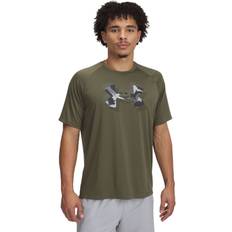 Under Armour T-shirts Under Armour Tech Print Fill T-shirt - Grøn