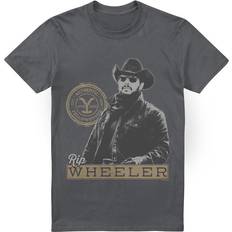 Yellowstone T-shirtfür Herren - Holzkohle
