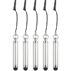 5pcs Metallic Stylus Pen Grey