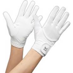 Body Protectors Children's Mesh Riding Gloves - Blanc