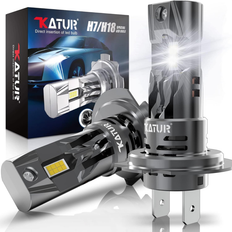 Led h7 Katur H7 LED Headlight Bulbs 80W 16000lm 6000K