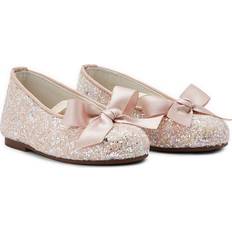 Babywalker Leather Ballerina Shoes - Kids - Pink