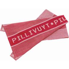 Hemtextil Pillivuyt 80 x 50 cm Vit/Röd Kökshandduk Vit, Röd