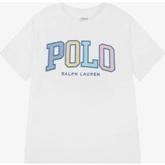 Ralph Lauren Børnetøj Ralph Lauren Logo Cotton Jersey Tee - Hvid