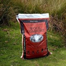Soil Thompson & Morgan 2 x Wool Compost 30 Litre Bag Green