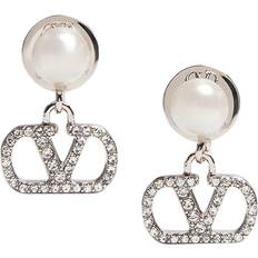 Palladium Earrings Valentino Vlogo Signature Earrings