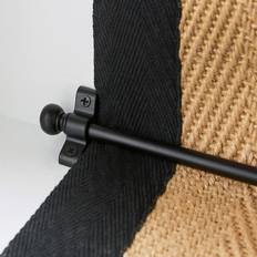 Dunelm Stair Rod With Ball Finials Matt Black