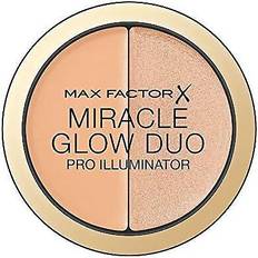 Max Factor Highlighters Max Factor Miracle Glow Duo Pro Illuminator Creamy Highlighter - Medium C