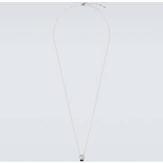 Gucci Interlocking G Sterling Silver Necklace - Silver