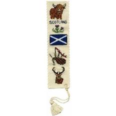 Cotton Needlework Kits Symbols Of Scotland Bookmark Cross Stitch Kit