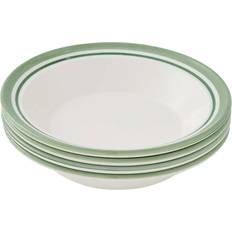 Soup Plates Portmeirion Set of 4 Potters Stripe Green Soup Plate