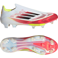 F50 adidas adidas F50+ Firm Ground Boots - Cloud White/Core Black/Solar Yellow