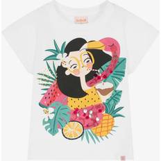 Knit T-Shirt - Vit