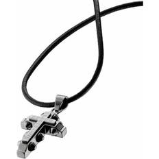 Men Necklaces Police Stylish Men's Pendant Necklace - 50 cm