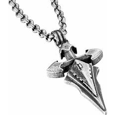 Men Necklaces Police Men's Pendant Necklace - 50 cm