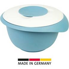 Westmark Blandningsskål Med Tvådelat Lock 3.5 L Blue White Bunke