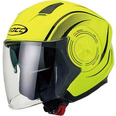 Women Motorcycle Helmets Rocc 241 Jet Helmet - Yellow Woman