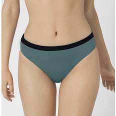 Sloggi Swimwear Sloggi Women Shore Kosrae Bikini Bottoms Reversible - Green/Black