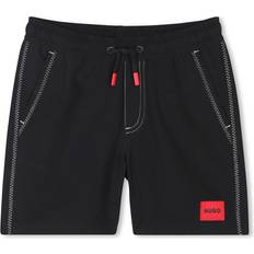 Polyester Swim Shorts HUGO Boys Swim Shorts - Black