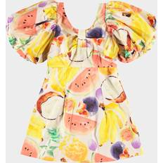Molo 116 Kjoler Molo Cissy Short-Sleeved Dress Fruit Salad - Beige