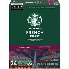 Starbucks French Roast Coffee Keurig K-Cup Pods Dark Roast 24/Box