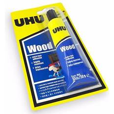 Wood Glue UHU Wood Glue 27ml Clear Highly Resistant