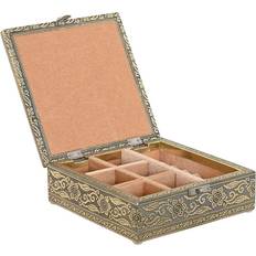 Jewellery Storage Home ESPRIT White Champagne Wood Jewelry Box - White