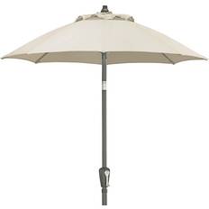 Parasoll 150cm Dehner Parasoll Vido Ø 150 cm Aluminium Polyester Kräm Liten