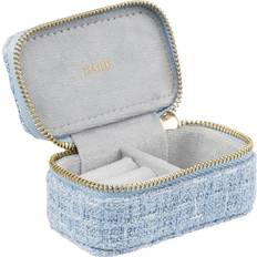 Dark Tweed Jewellery Box Micro Cool - Blue