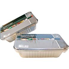 Alluminiumformar Med Lock 1L 3-pack