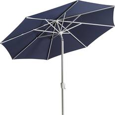Brafab Parasoller & Tilbehør Brafab Abriola Parasol Ø 2,7 m Mørkeblå