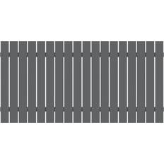 Zaun-Sets TraumGarten Gartenzaun Squadra Anthrazit 180x90 cm