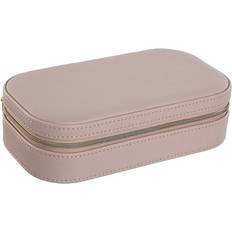 Smyckesförvaring Home ESPRIT Ljust Rosa Smyckeskrin av - 18,5 x 10 x 5 cm