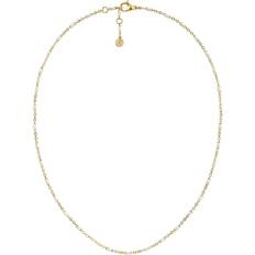 Halsband Edblad Perlina Chain Necklace - White Gold