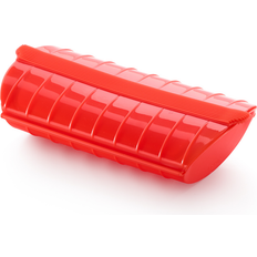 Fornetti a Microonde Lekue Lékué Vaporiera per 1-2 Porzioni Rosso Fornetto a Microonde