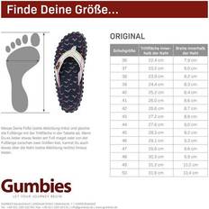 Gumbies Original Nachhaltige Zehentrenner in Vielen Farben - Lime Hibiscus - Grün