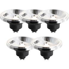 Ljuskällor Luedd Set 5 GU10 Dimbara LED Lampor 111mm 10.5W 770lm 3000K