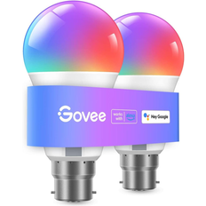Govee Light Bulbs Govee RGBWW Smart Bulb B22 Wifi Alexa Light Bulbs 9W 800lm 16m
