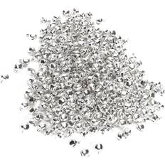 Smycken Zeblaze Small Bells Iron Material Silver Mini Pendant - 6mm