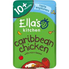 Baby Food & Formulas Ella's Kitchen Organic Caribbean Chicken Baby Food Pouch 10+ Months 190g