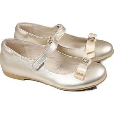 Fabric Ballerinas Children's Shoes Tommy Hilfiger Junior Bow-Detailing Ballerinas - Gold